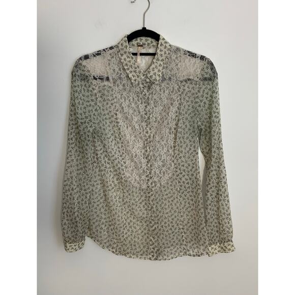 Free‎ People Blouse size small - Picture 1 of 4